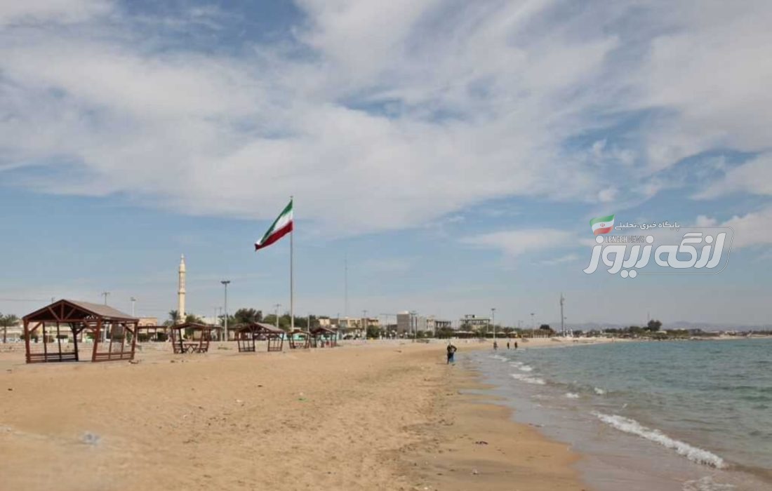 دمای ۳۲ درجه و دریای آرام در بندرلنگه